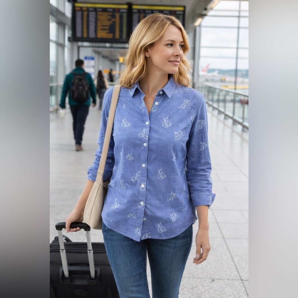 Boden United Kingdom Sienna Button Up Shirt
